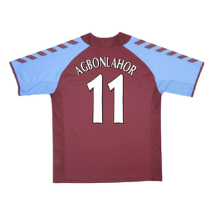 Aston Villa 2004-05 Home Football Shirt (Excellent) (Agbonlahor 11)_1