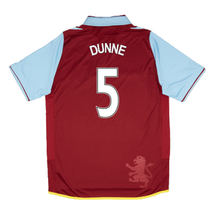 Aston Villa 2012-13 Home Shirt (Very Good) (Dunne 5)_1