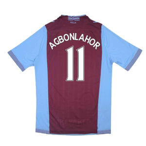 Aston Villa 2013-14 Home Shirt (L) (Very Good) (Agbonlahor 11)_1