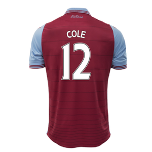 Aston Villa 2015-16 Home Shirt (XL) (Very Good) (Cole 12)_1