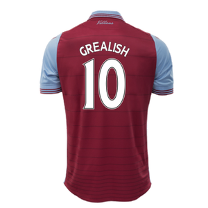 Aston Villa 2015-16 Home Shirt (XL) (Very Good) (Grealish 10)_1