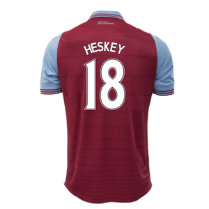 Aston Villa 2015-16 Home Shirt (XL) (Very Good) (Heskey 18)_1