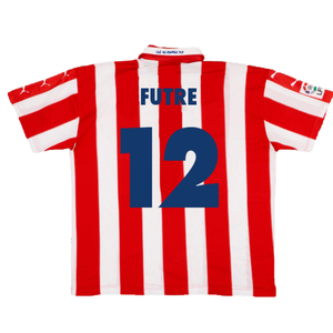 Atletico Madrid 1997-1998 Home Shirt (M) (Excellent) (Futre 12)_1