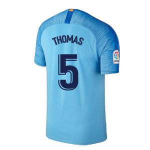 Atletico Madrid 2018-19 Away Shirt (M) (Good) (Thomas 5)_1