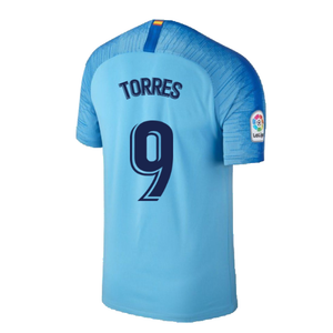 Atletico Madrid 2018-19 Away Shirt (S) (Mint) (Torres 9)_1