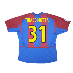 Barcelona 2002-03 Home Shirt (L) (Good) (Thiago Motta 31)_1