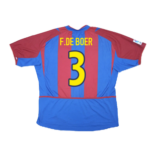 Barcelona 2002-2003 Home Shirt (XL) (Excellent) (F.De Boer 3)_1