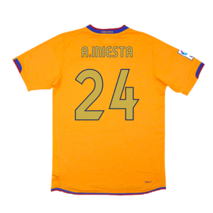 Barcelona 2006-07 Away Shirt (XL) (Good) (A.Iniesta 24)_1