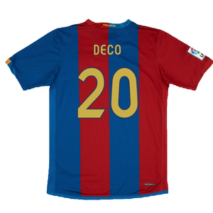 Barcelona 2006-07 Home Shirt (Sponsorless) (Excellent) (Deco 20)_1