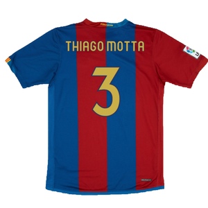 Barcelona 2006-07 Home Shirt (M) (Very Good) (Thiago Motta 3)_1