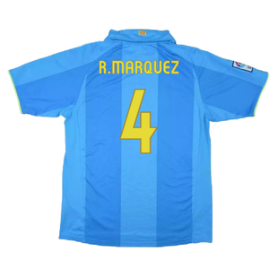 Barcelona 2007-08 Away Shirt (XXL) (Excellent) (R.Marquez 4)_1