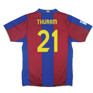 Barcelona 2007-08 Home Shirt (XL) (Excellent) (Thuram 21)_1