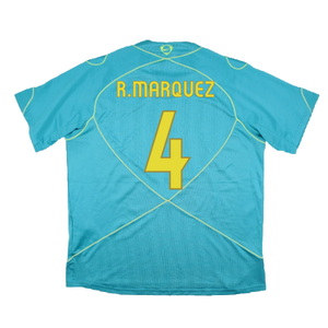 Barcelona 2007-08 Nike Training Shirt (XLB) (Good) (R.Marquez 4)_1