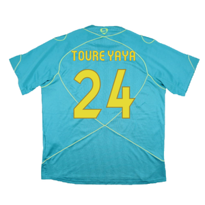 Barcelona 2007-08 Nike Training Shirt (XLB) (Good) (Toure Yaya 24)_1