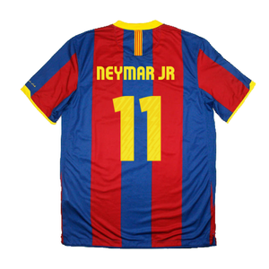 Barcelona 2010-11 Home Shirt (L) (Very Good) (Neymar JR 11)_1