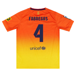 Barcelona 2012-13 Away Shirt (Very Good) (Fabregas 4)_1