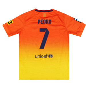 Barcelona 2012-13 Away Shirt (L) (Very Good) (Pedro 7)_1