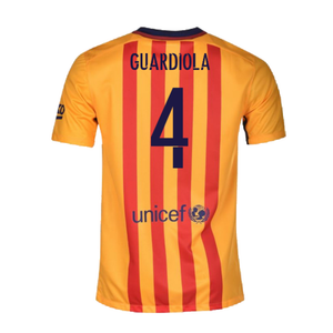 Barcelona 2015-16 Away Shirt (XLB) (Excellent) (Guardiola 4)_1