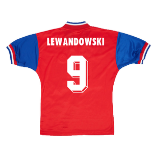 Bayern Munich 1993-95 Home Shirt (S) (Very Good) (Lewandowski 9)_1