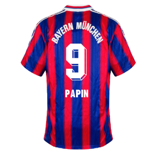 Bayern Munich 1995-97 Home Shirt (Very Good) (Papin 9)_1