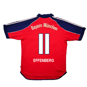 Bayern Munich 1999-01 Home Shirt (Excellent) (Effenberg 11)_1