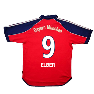 Bayern Munich 1999-01 Home Shirt (XL) (Very Good) (Elber 9)_1