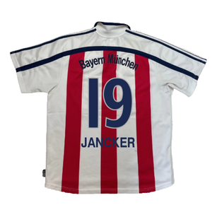 Bayern Munich 2000-02 Away Shirt (S) (Very Good) (Jancker 19)_1