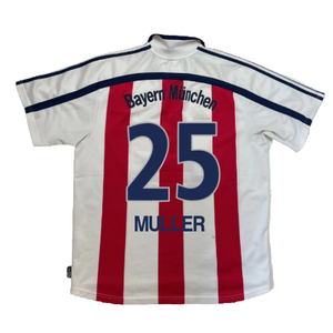 Bayern Munich 2000-02 Away Shirt (S) (Very Good) (Muller 25)_1