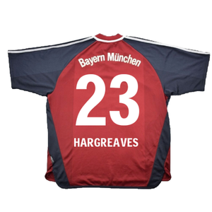 Bayern Munich 2001-02 Home Shirt (S) (Good) (Hargreaves 23)_1