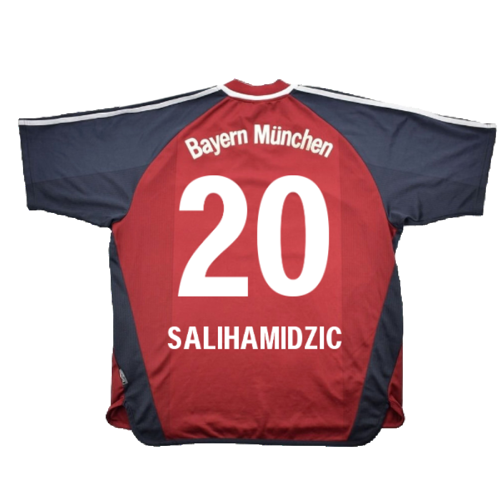 Bayern Munich 2001-02 Home Shirt (S) (Very Good) (Salihamidzic 20)_1