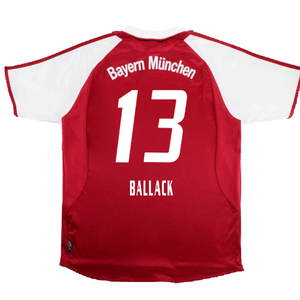 Bayern Munich 2003-04 Home Shirt (XL) (Very Good) (Ballack 13)_1