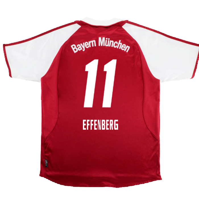 Bayern Munich 2003-04 Home Shirt (Good) (Effenberg 11)