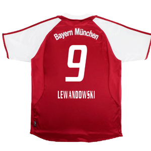 Bayern Munich 2003-04 Home Shirt (XL) (Very Good) (Lewandowski 9)_1