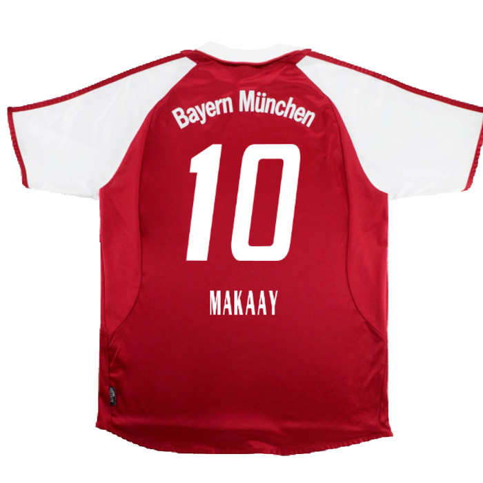 Bayern Munich 2003-04 Home Shirt (Very Good) (Makaay 10)