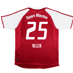 Bayern Munich 2003-04 Home Shirt (XXL) Makaay #10 (Very Good) (Muller 25)_1