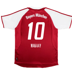 Bayern Munich 2004-05 Home Shirt (XL) (Fair) (Makaay 10)_1