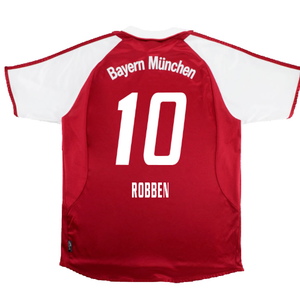 Bayern Munich 2004-05 Home Shirt (XL) (Fair) (Robben 10)_1