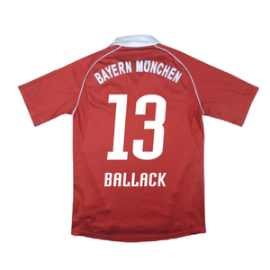 Bayern Munich 2005-06 Home Shirt (Excellent) (Ballack 13)_1