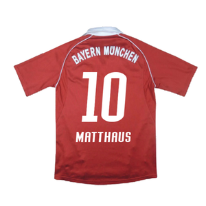 Bayern Munich 2005-06 Home Shirt (Excellent) (Matthaus 10)_1