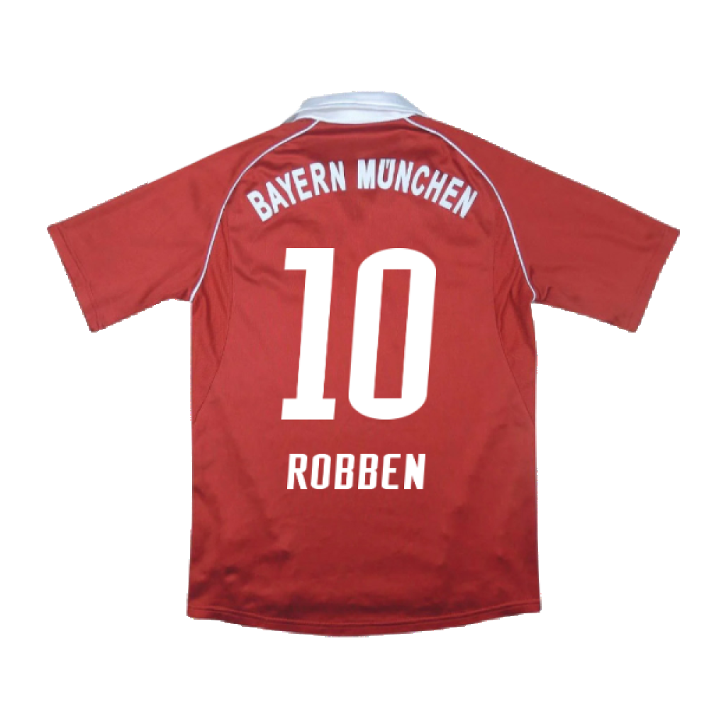 Bayern Munich 2005-06 Home Shirt (XL) (Mint) (Robben 10)_1