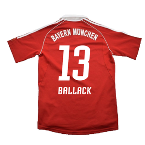 Bayern Munich 2006-07 Home Shirt (Excellent) (Ballack 13)_1