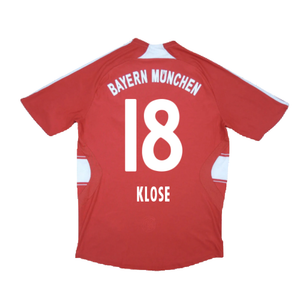 Bayern Munich 2007-09 Home Shirt (M) (Excellent) (Klose 18)_1