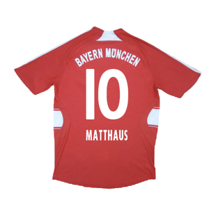 Bayern Munich 2007-08 Home Shirt (M) (Very Good) (Matthaus 10)_1