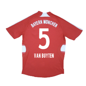 Bayern Munich 2007-09 Home Shirt (M) (Excellent) (Van Buyten 5)_1