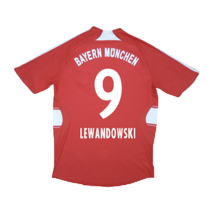 Bayern Munich 2007-09 Home Shirt (XL Boys) Schweinsteiger #31 (Good) (Lewandowski 9)_1