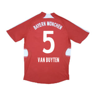 Bayern Munich 2007-09 Home Shirt (XL Boys) Schweinsteiger #31 (Good) (Van Buyten 5)_1