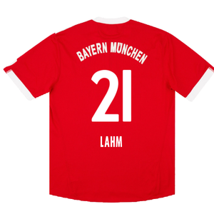 Bayern Munich 2009-10 Home Shirt (XL) (Good) (Lahm 21)_1