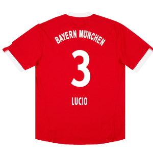 Bayern Munich 2009-10 Home Shirt (Very Good) (Lucio 3)_1