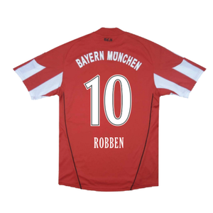 Bayern Munich 2010-11 Home Shirt (Good) (Robben 10)_1