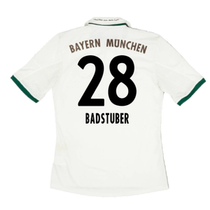 Bayern Munich 2013-14 Away Shirt (Excellent) (Badstuber 28)_1